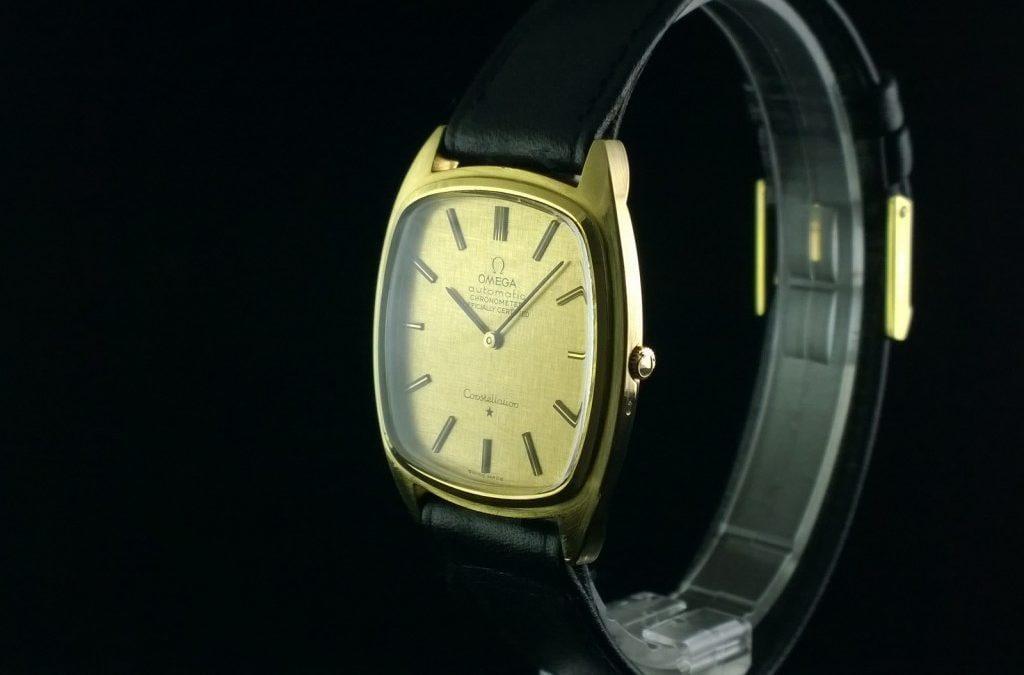 Omega-591 Constellation Chronometer kultakello v 1966