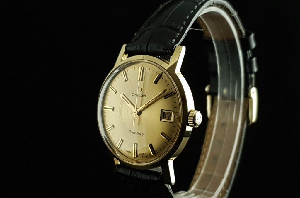 Omega-611 Geneve kultakello v 1970