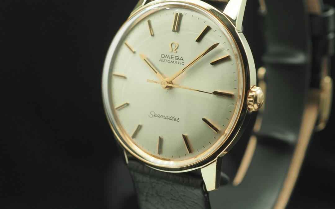 Omega-811 Seamaster kultakello vuodelta 1966