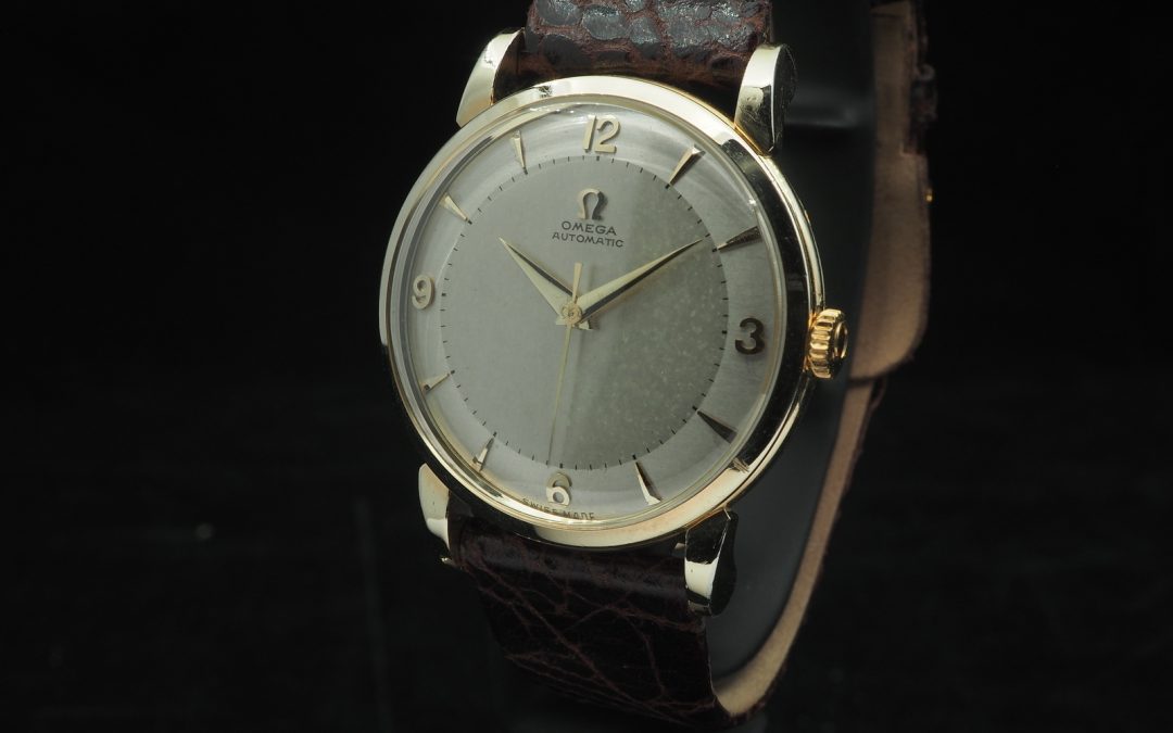 Omega-849 Automatic vasaraheilurikoneisto vuodelta 1954