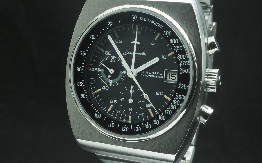 Omega-854 Speedmaster  Automatic Chronograph Chronometer 125-vuotisjuhlamalli vuodelta 1973