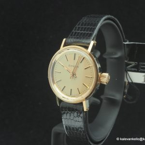 Zenith-363 vedettävä kultakello 14K