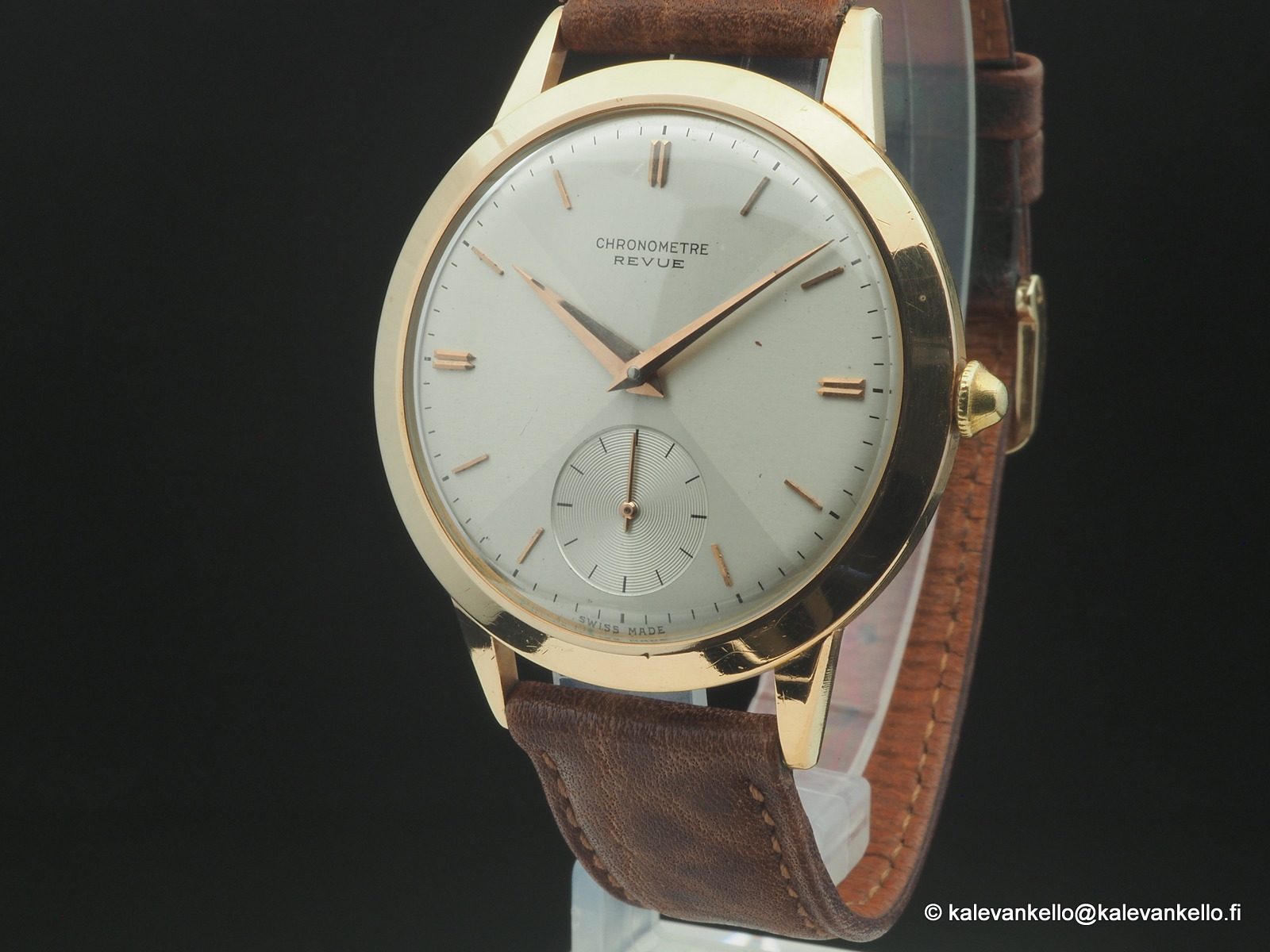 Revue-041 Chronometre kultakello